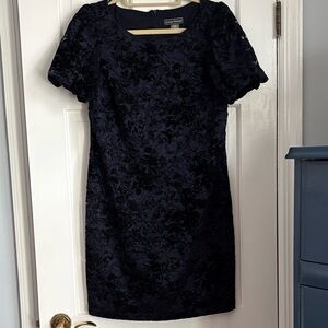 Jessica Howard Navy/Black Floral Mini Dress